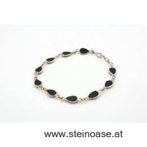 Armband Onyx & Silber